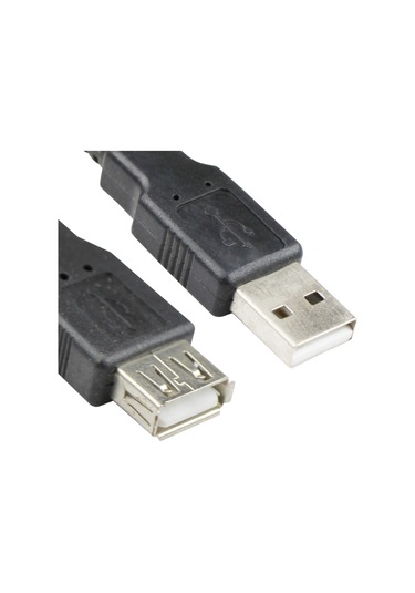 Vcom Cu202-B-5.0 Siyah 5.0Mt Usb 2.0 Uzatma Kablosu