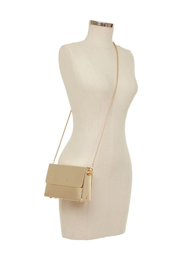 Nine West Boxy 4pr Altın Kadın Clutch 000000000101924301 Altın