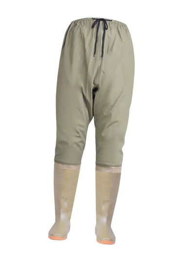 Suntek Bel Waders, Açık Hava Kano Suyu Için Pvc Bootfoot 40