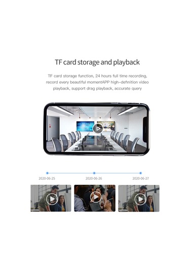 Reedark Küçük Ve Taşınabilir  - 1080p Gece Görüşlü, Manyetik Tabanlı, Spor Ve Araç Kaydı İçin