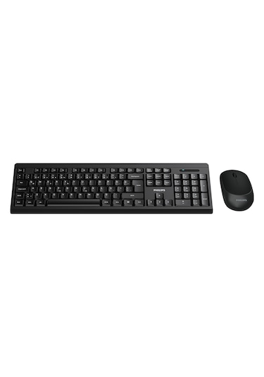 Philips SPT6324 Kablosuz Türkçe Q Klavye & Mouse Seti