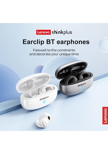 Kangvka Lenovo Xt83ıı Kablosuz Kulaklık: Gürültü Önleme, Su Geçirmez, Hifi Ses Kalitesi, Rahat Kulak Klipsi Tasarımı