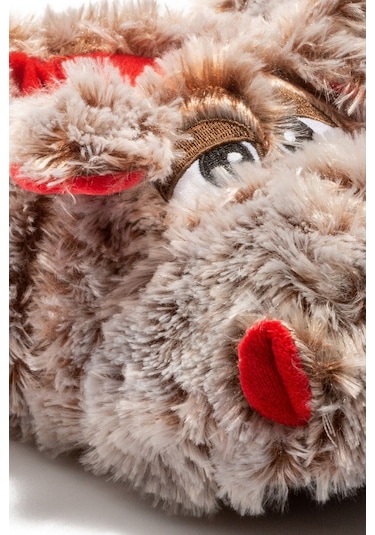 Twigy Carmen Unisex Hayvanlı Panduf Gri 36/43 AA0626 Vizon