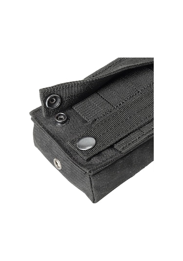 Geeksen Kask Telsizi Açık Hava Sporları Taktik Telsiz Çantası Radyo Aksesuar Çantası Çok Fonksiyonlu Alet Çantası Taktik Çanta Siyah