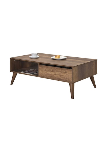 Dikdörtgen Orta Sehpa-koyu Ceviz Oslo Ceviz 110x42x65 Cm Gxyxd