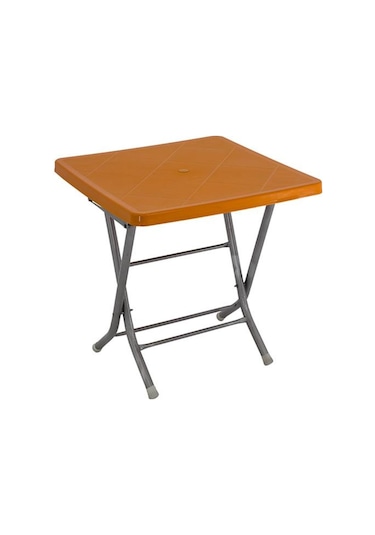 Depootoptan Mandella 80X80 Katlanır Ayaklı Masa Tik Eko