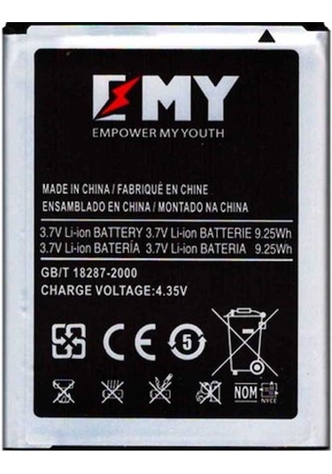Samsung Galaxy Note 2 Uyumlu Emy Batarya