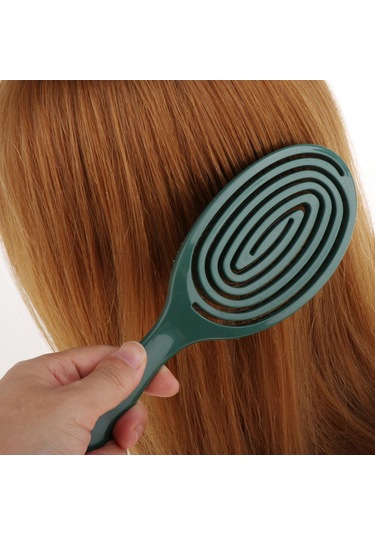 Suntek Dolaşık Açıcı Tarak Saç Yeşil-23,2x7,5x3,5cm