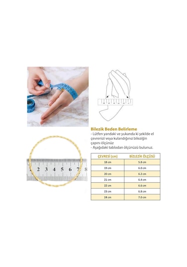Ferizz Altın Kaplama Simli Bilezik 3 Cm Blz-3041 001