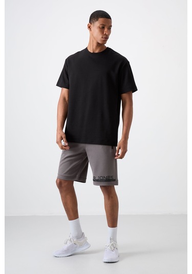 Tommy Life Albie Koyu Gri Standart Kalıp Erkek Şort - 81241 Koyu Gri