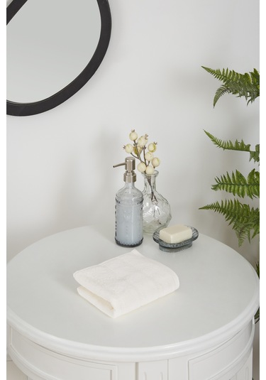 Sadem Organik Stripe Mutfak Ve Kurulama Havlusu 30x50 Cm Krem