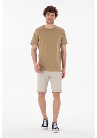 U.S. Polo Assn. Erkek Regular Fit Bisiklet Yaka Gri Basic Tişört 50305924-VR027 U.S. Polo Assn. Erkek Regular Fit Bisiklet Yaka Gri Basic Tişört 50305924-VR027