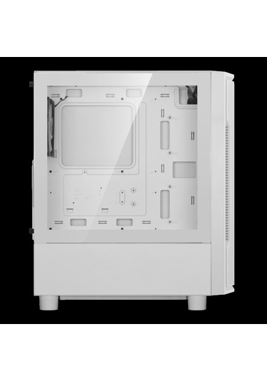 Gamdıas Athena M6 Lite Wh, 850w, Tempered Glass, Mesh, Argb, 80+ Bronze, Atx, White Edition, Gamıng