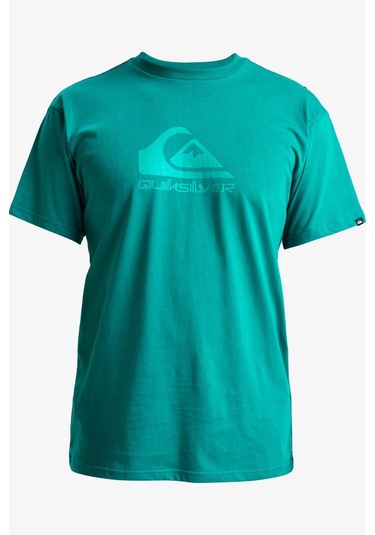 Quiksilver Ev Comp Logo Erkek Tişört Yeşil
