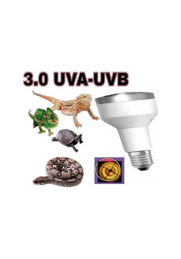 Uva-Uvb 3.0 25 Watt Teraryum Tropi̇kal Lamba