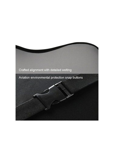 Tongxida Araba Hafızalı Köpük Boyun Yastığı İpek Yastık Araba Koltuğu Servikal Yastık, Bel Pedi Gri