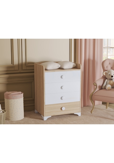 Patiko Sw 703a Büyüyebilen Bebek Odası Takımı Sonomo Kahverengi