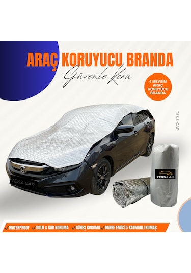 Universal Güneş&dolu&kar Koruyucu 5 Katlı - 4 Mevsim Oto Brandası