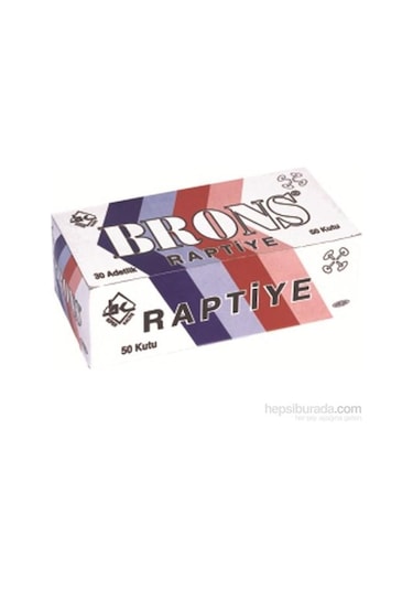 Brons Raptiye Metal 50 Lİ BR-151