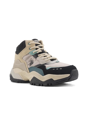 U.s. Polo Assn. Yota Hi 4pr Erkek Bej-siyah Bot Bej