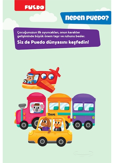 Puedo İlk Kelimelerim Puzzle - Araçlar