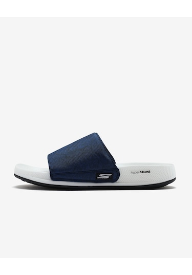 Skechers Hyper Slıde - Topographıc Erkek Lacivert Terlik 229137 Nvbk Lacivert