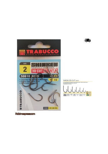 Trabucco Shinken Hooks Cut Madai Iğne