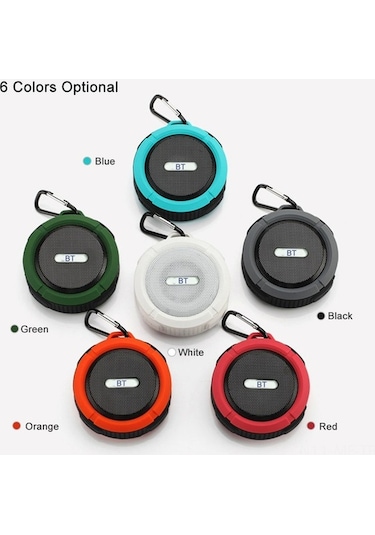 Novahub Bluetooth Hoparlör, Su Geçirmez, Tf Ve Duvar Montajı, Kullanışlı, Mavi