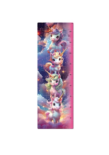 Xxl Puzzle Eğlenceli Unicorn 98 33 Cm