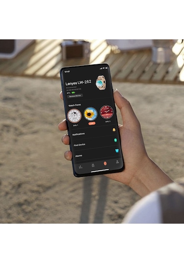Lenyes LW-252 Amoled Ekran Ip68 Klasik Akıllı Saat (İthalatçı Garantili)