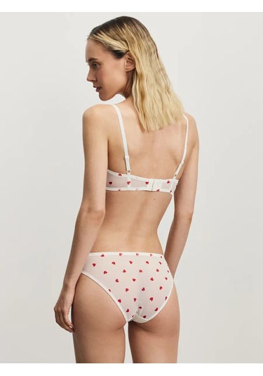 Zarına Balensiz File Sütyen 423578860 Beyaz