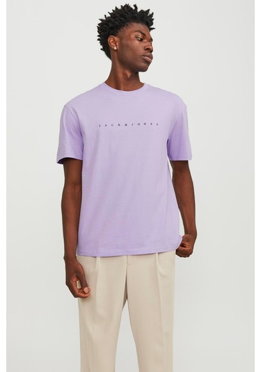 Jack & Jones Jjestar Jj Tee Ss Noos Mor Erkek Kısa Kol T-shirt 000000000101927703