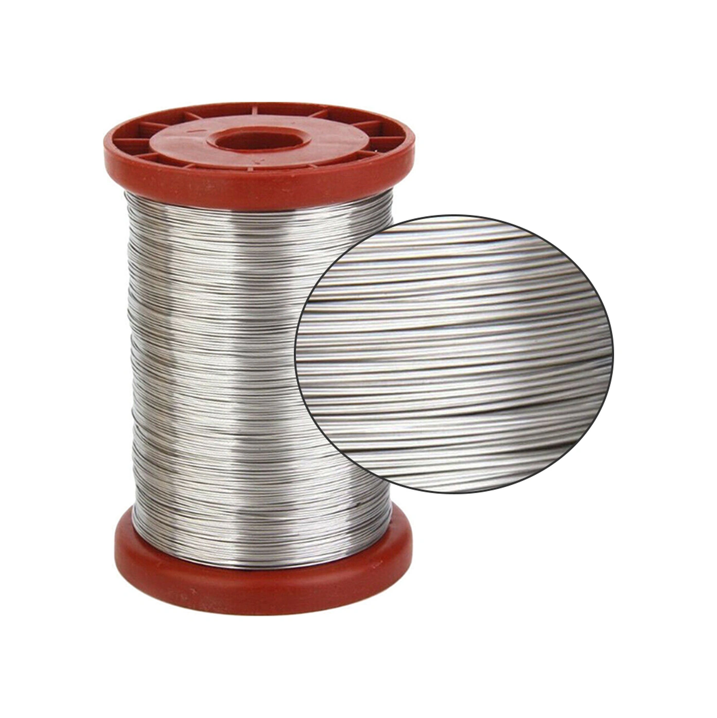 Yunboo Arı Kovanı Kareli Tel - 0.5 Mm Paslanmaz Çelik - Arı Balı Çerçevesi Sabitleme Aracı - Dayanıklı Ve Korozyon Koruyucu Gümüş