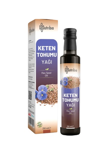 Nutribio Keten Tohumu Yağı Soğuk Sıkım 250ml 250 ML