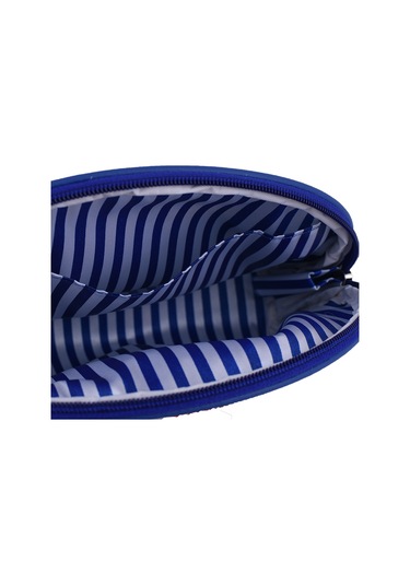 Biggdesign Owl And City Deri Makyaj Çantası