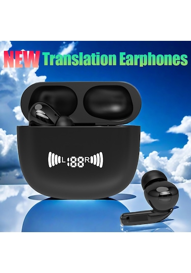 Geeroyoo - A8 Dil Çevirici Bluetooth 5.3 Kulak İçi Kulaklık