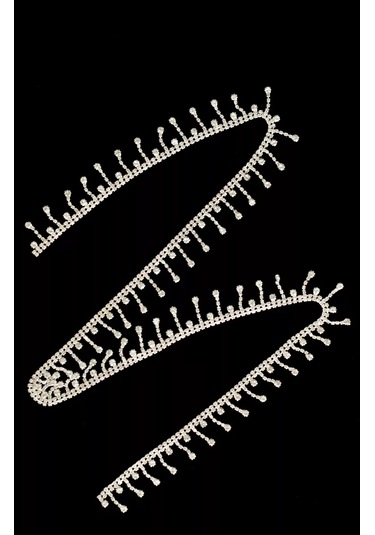 Slubov'u Strass Taş Şerit 50 Cm, Elbise, Etek, Dekor İçin 192338342
