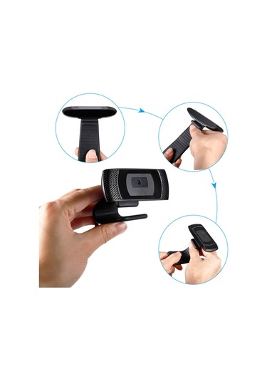 Geeksen 2k Hd Usb Webcam İle Mikrofon - Driyversiz Bilgisayar Video Konferansı Ve Canlı Yayın Kamerası