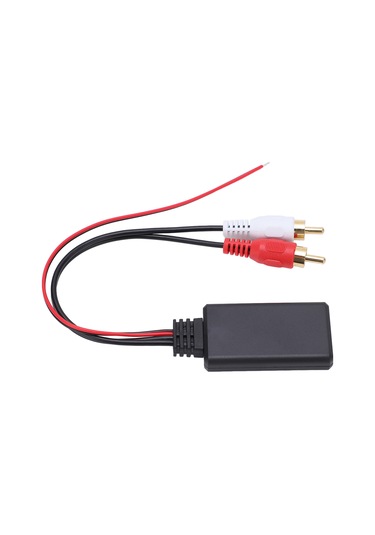 Yunboo Kenwood Ve Clarion İçin Bluetooth 5.0 Aux Giriş Adaptörü - 2rca Kablosuz Ses Aktarıcı, Mp3/wma/flac Destekli