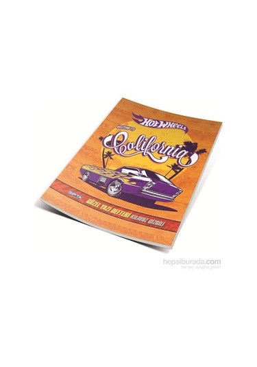 Gıpta Hot Wheels Güzel Yazı Defteri Tel Dikiş Karışık Kapak A5 40 Yaprak
