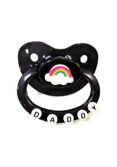 Ddlg Kız Bebek Özelleştirilmiş Büyük Boy Silikon Yetişkin Boyutu Emzik Küçük Uzay Daddys Kız Prenses Baba Dom Şeffaf