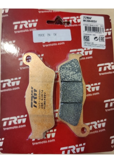 Trw Trıumph Ktm Yamaha Ön Fren Balatası Mcb648Sv