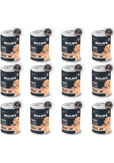 12'li Yavru Köpek Maması - Tavuklu 400 Gram