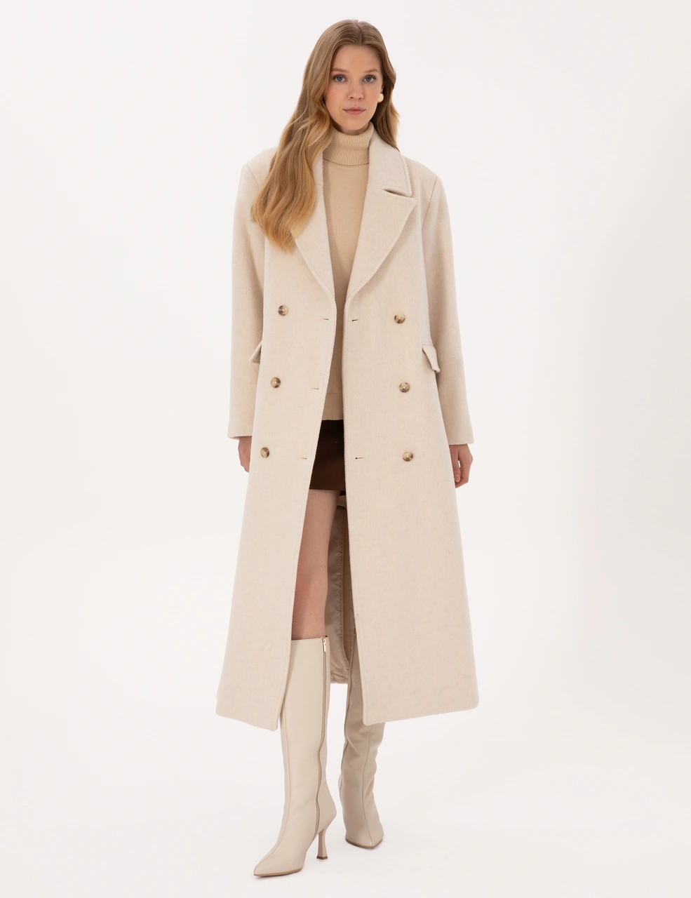 Pierre Cardin Kadın Ekru Kaban 50314331-vr019 Ekru