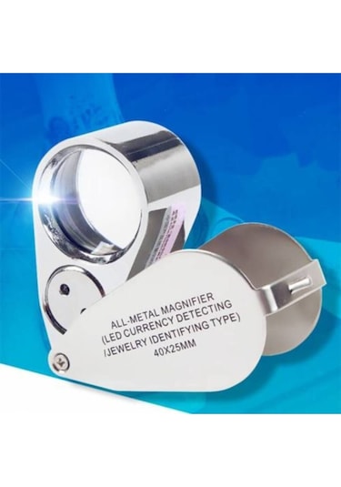 40x Büyütme Metal Lup 40x metal