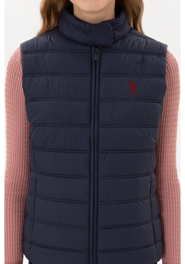 U.s. Polo Assn. Kadın Lacivert Yelek Dokuma 50311989-vr033 Lacivert