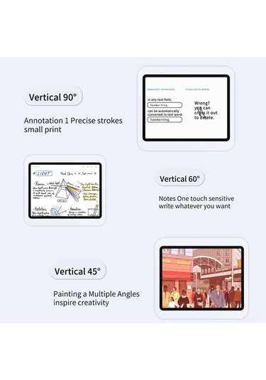 Springsun İpad 9. Ve 10. Nesil İçin 10 Saat Kullanim Süresi, Manyetik Şarj, 1.2mm Uçlu Dokunmatik Kalem 2018-2023 Uyumlu
