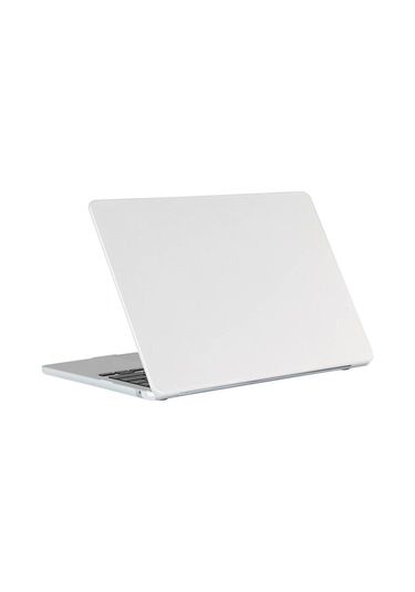 Ekılıf - Macbook 14.2 2021 A2442 Uyumlu - Kılıf Alt Ve Üst Koruyucu Premium Msoft Bottom Kapak - Gri - T30681 Gri