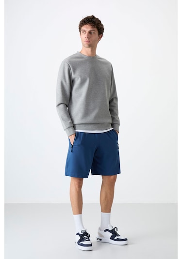 Tommy Life Standart Kalıp 3lü Paket Siyah-gri Melanj-parlament Erkek Şort - 81136 Siyah - Gri