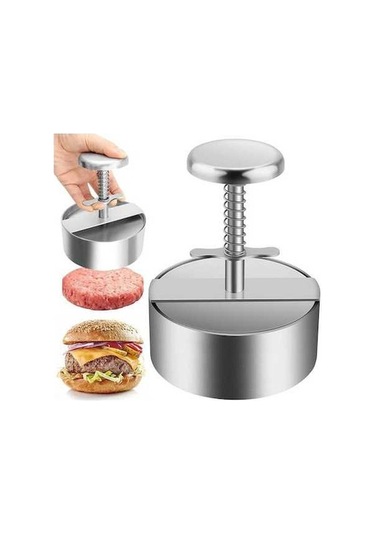 Novahub Paslanmaz Çelik 304 Hamburger Makinesi - 5 Boyut Seçeneği Çok Renkli Çok Renkli